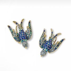 Heidi Daus Swallow Crystal Earrings